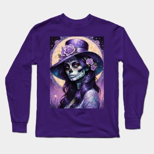 Violet Visage Long Sleeve T-Shirt